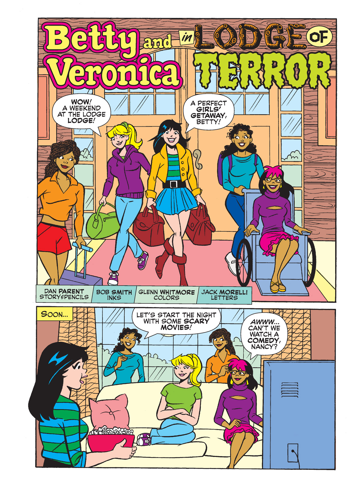 Interior story page from WORLD OF BETTY & VERONICA DIGEST #38