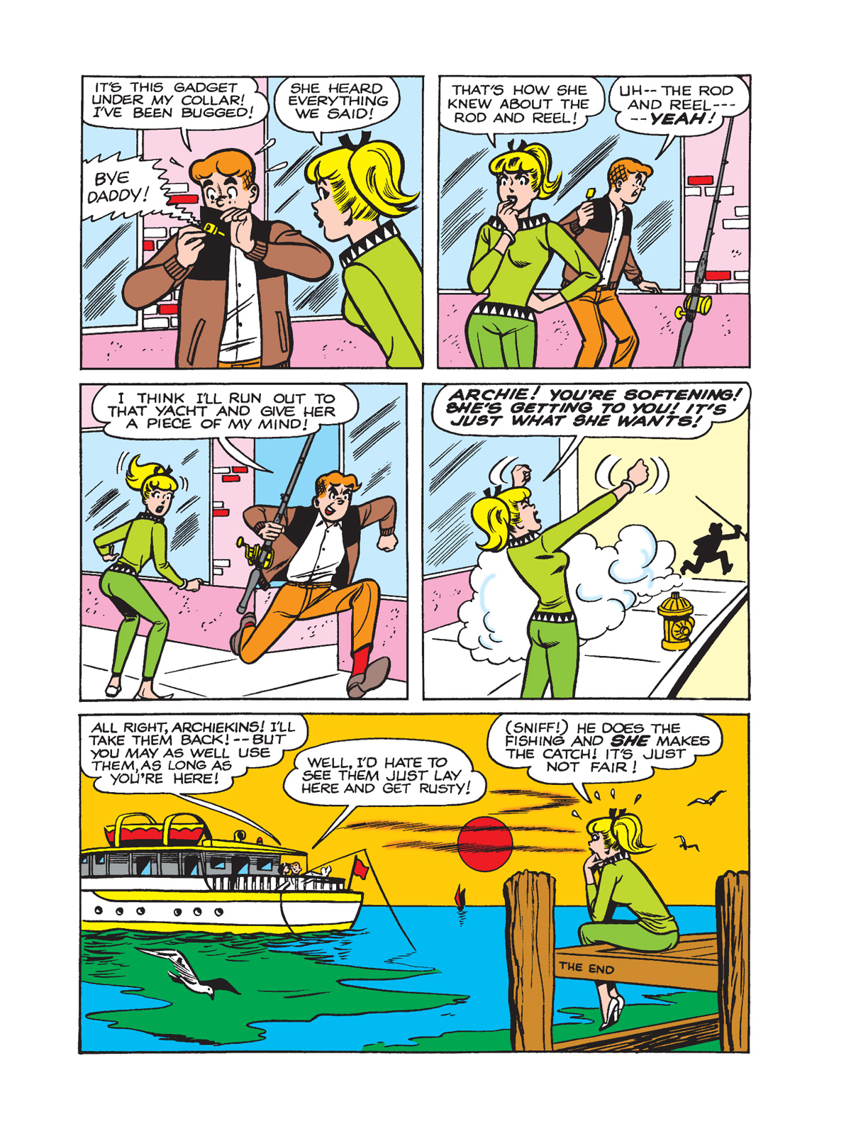 Interior story page from ARCHIE DIGEST #360