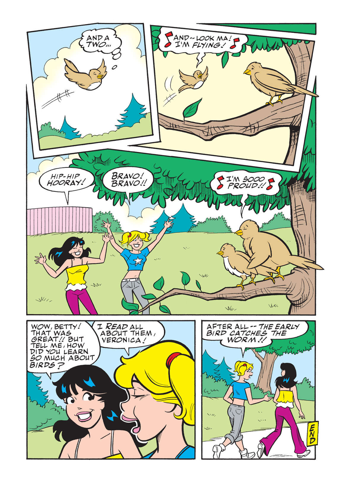 Interior story page from ARCHIE SHOWCASE DIGEST #23: SPRING SPECIAL