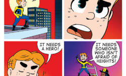 A BITE SIZED ARCHIE comic strip