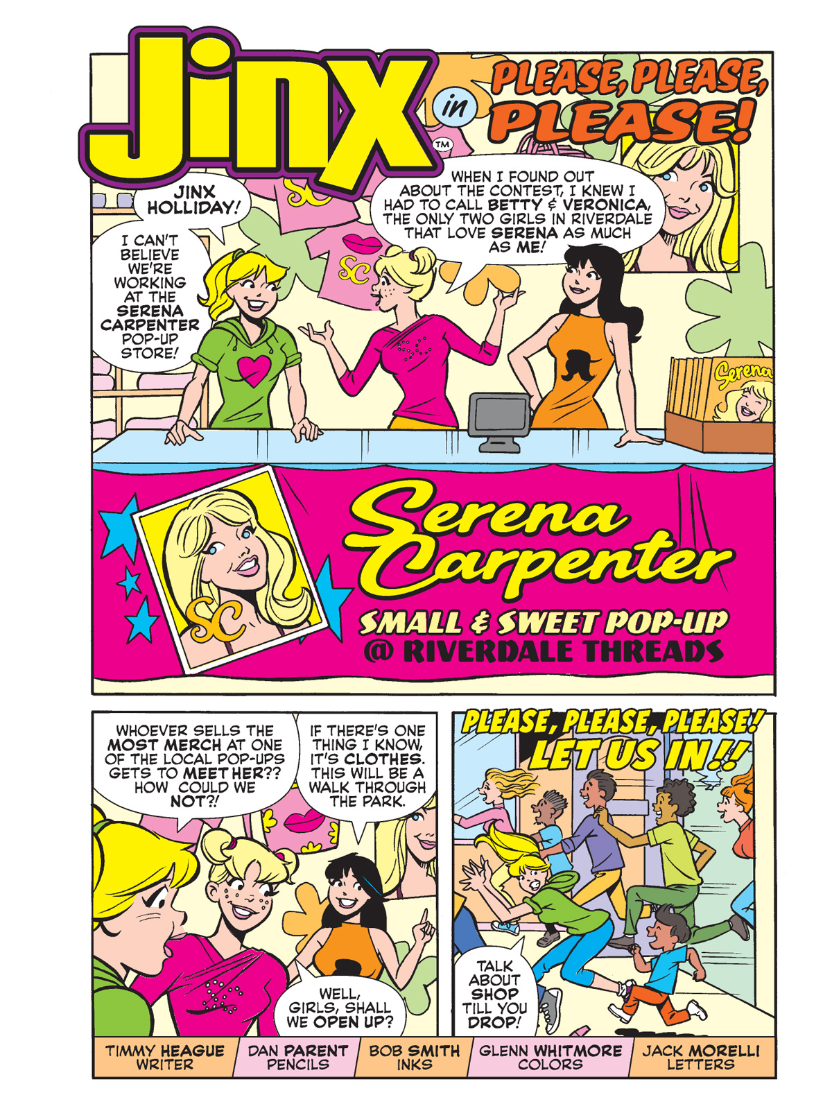 Interior story page from BETTY & VERONICA DIGEST #334