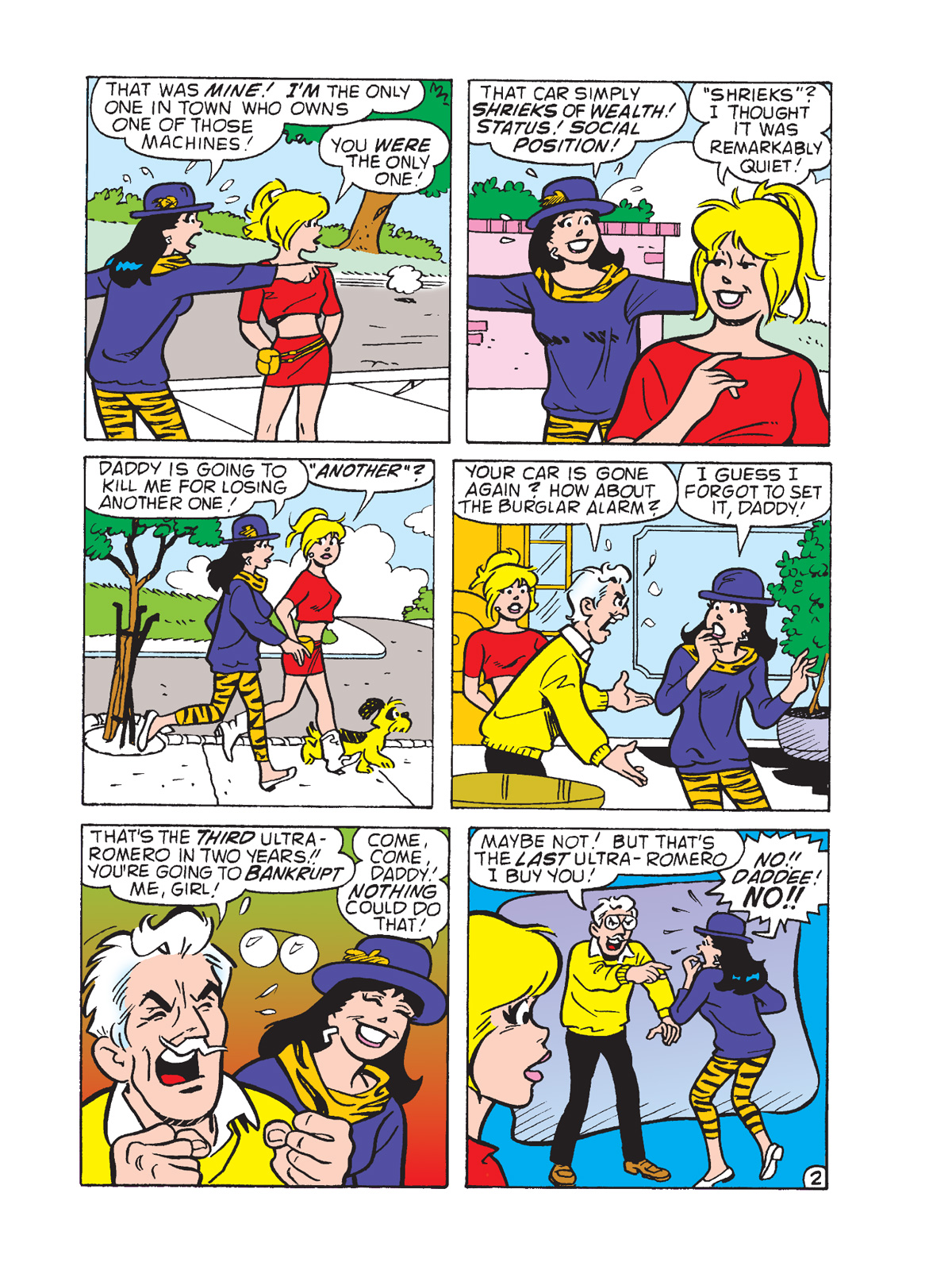 Interior story page from BETTY & VERONICA DIGEST #334