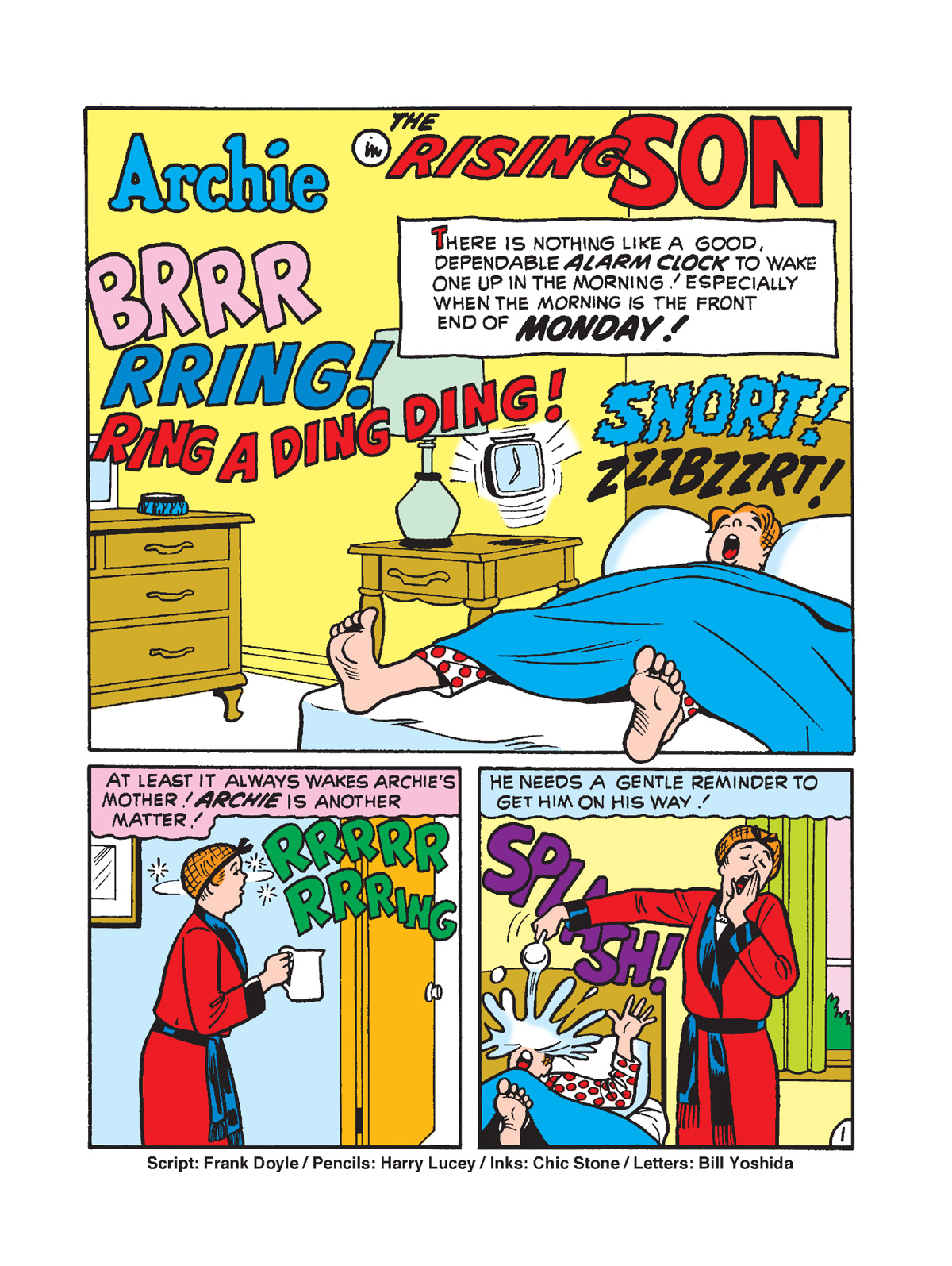 Interior story page from ARCHIE DIGEST #361