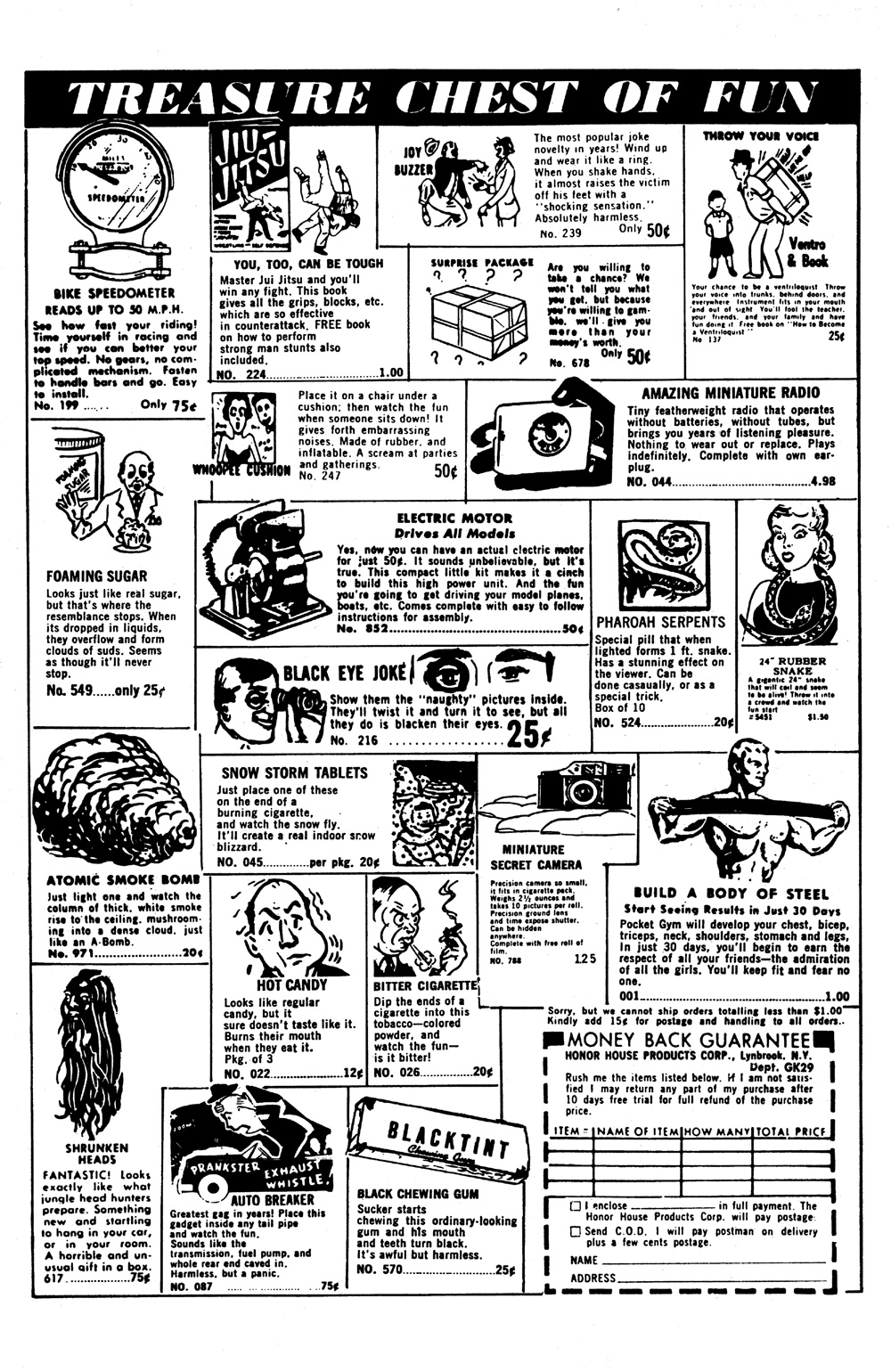 Interior ad page from JUGHEAD #78: FACSIMILE EDITION