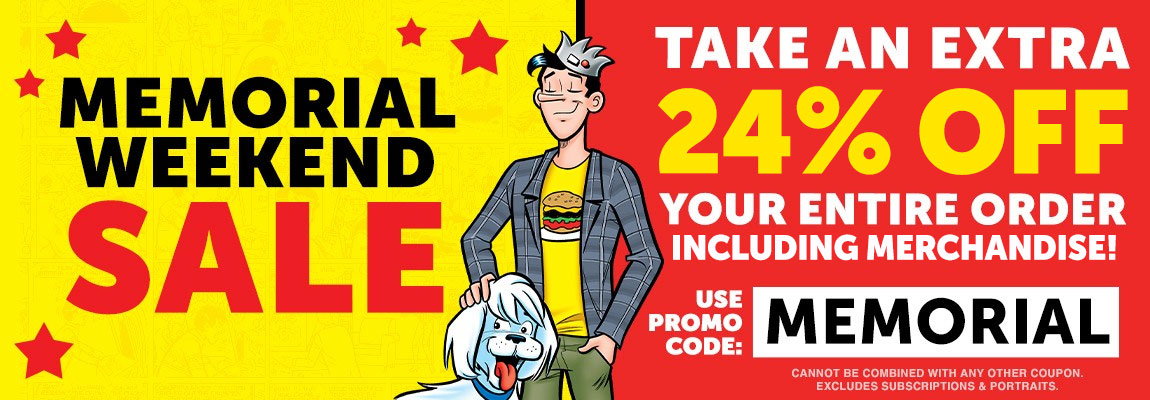 Archie Shop Ad - Save an Extra 24%
